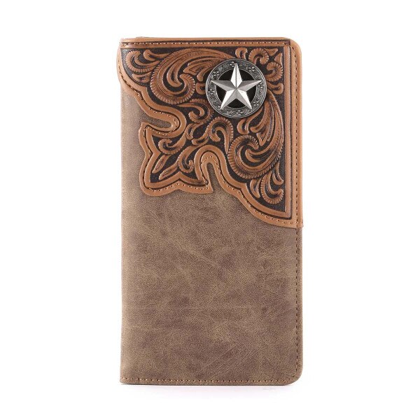 MWRW.Tooled with Concho.01.jpg Montana West Roper Wallets Image